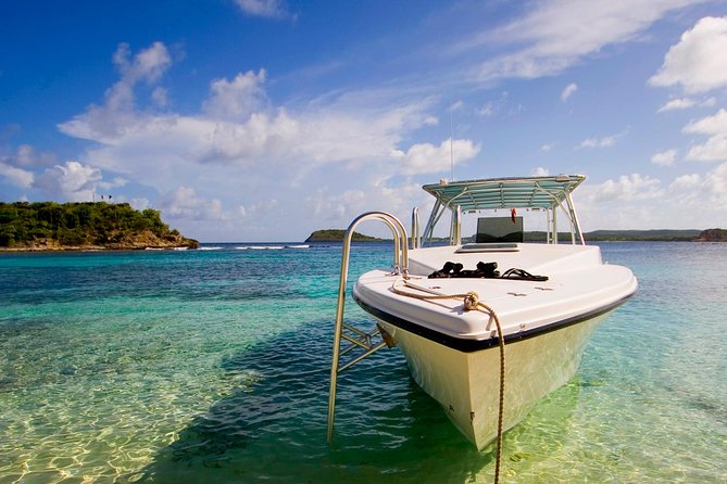 Adventure Antigua - The Xtreme Circumnavigation - Beach lunch on Green Island, plus the snacks and rum punch rhythm