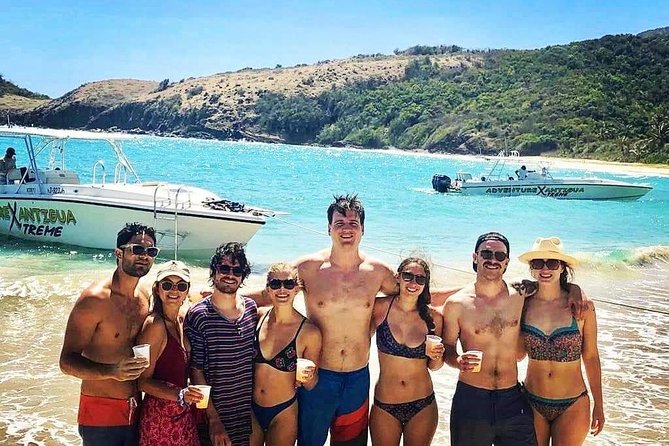 Adventure Antigua - The Xtreme Circumnavigation - Pillars of Hercules snorkeling near Shirley Heights