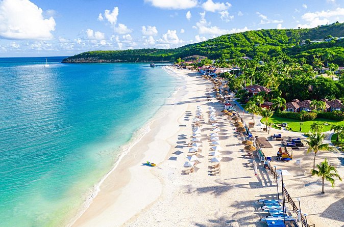 Famous Red Phone Booth Beach (Dickenson Bay) and Fort Bay Beach - Beach Comfort Tips That Save You Money