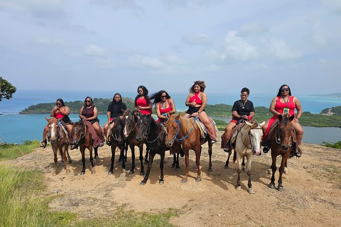 Horseback Riding at Hawksbill Beach in Five islands Antigua - The 1-Hour Experience: Sand, Trails, and a Viewpoint Loop