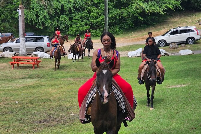 Horseback Riding at Hawksbill Beach in Five islands Antigua - Views and Photo Stops: What to Aim For