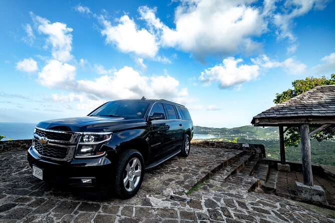 Luxury Airport transfer from or to Antigua Airport - What You Get in the SUV: WiFi, Refreshments, and Real Comfort
