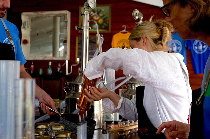 Rum Making Masterclass Galleon Beach Antigua for 1 Person - Flavor creation: blending your own rum style