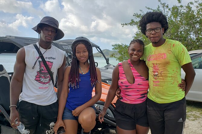 Salty Dogs UTV Adventure - The beach stop: swimming time, but manage expectations