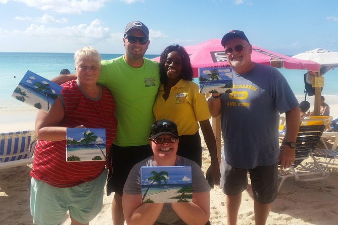 Sip & Paint Antigua - From the Zone 7 Meeting Point to Ffryes Beach, With Pickup Included