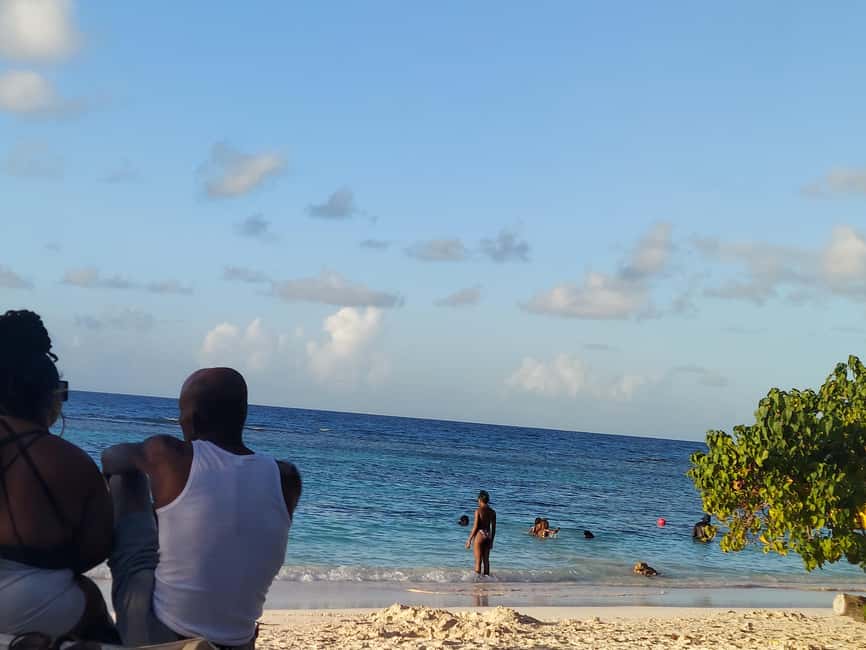 St. John's: Discover The Real Antigua Island Tour Experience - Pigeon Point Beach swim break, built for short attention spans and saltwater lovers