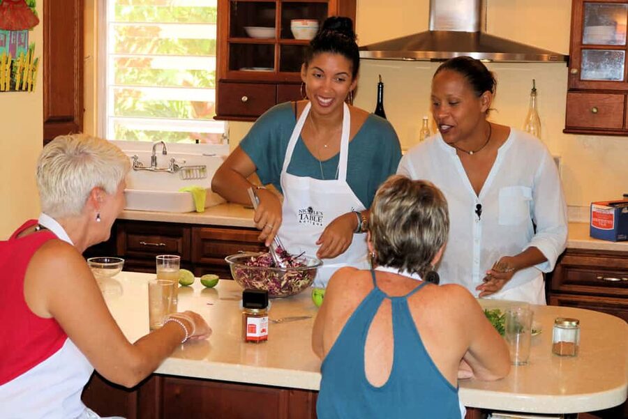 St. John's: Rum Cooking Class with 6 Rum Tastings - Arriving at Nicole’s Table, high above St. John’s