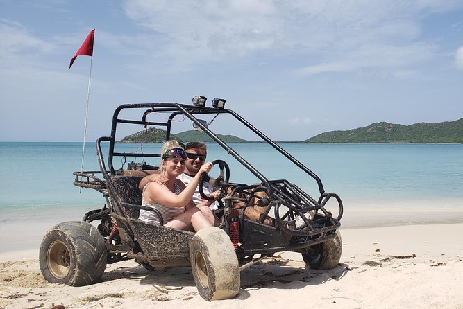 St. Mary's Mud Buggy Experience - Eye protection and face coverings: your comfort depends on dust