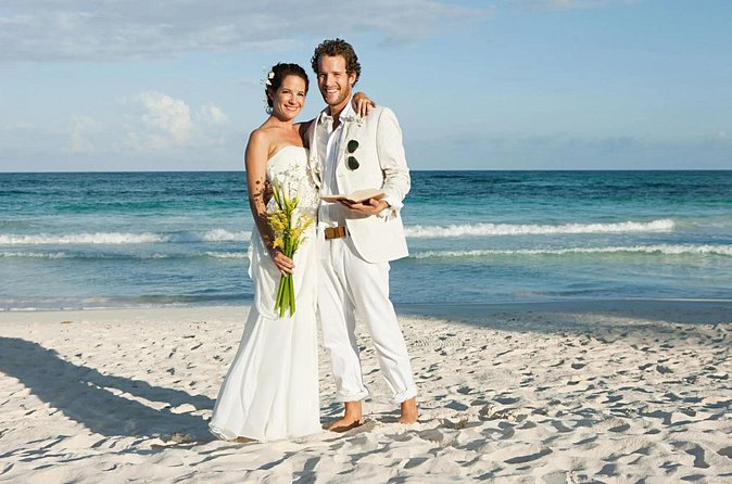 The Ultimate PRETEND Wedding Experience - Beach of Love photos: bubbles, aisle steps, and making it sweet or silly
